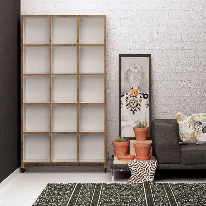 Hanah Home Crotone Estantería Roble